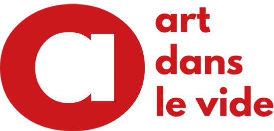 Art dans le vide logo officiel rouge